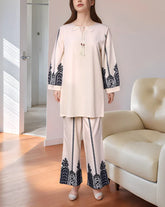 Georgette Gleam - Classic Printed Shirt with Contemporary Vibe